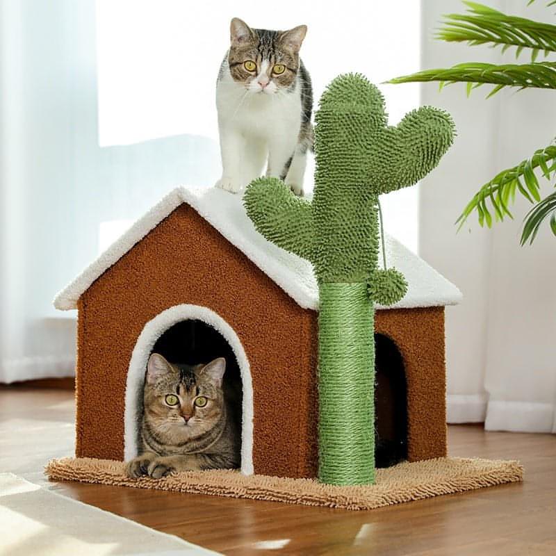 Cat tree cactus best sale