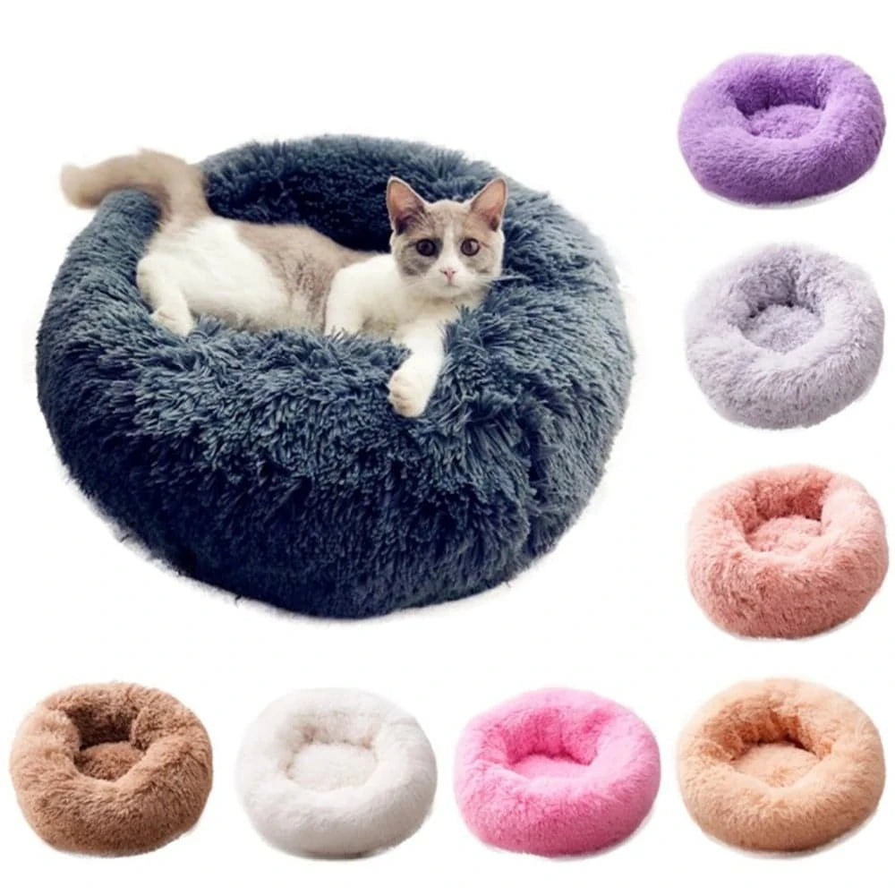 Cat Beds Round Comfy Calming